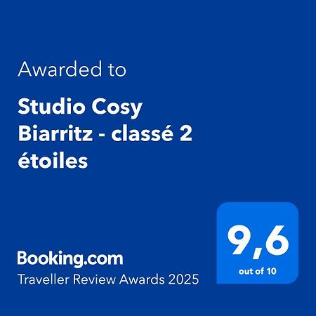 Studio Cosy Biarritz - Classe 2 Etoiles Εξωτερικό φωτογραφία